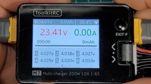 ToolkitRC M7, M6D Balance port voltage match error 원인 및 조치 방법