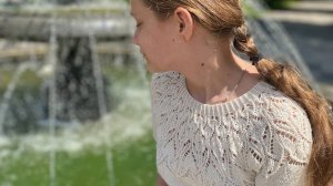 Мастер-класс по ажурной кокетке Часть 2