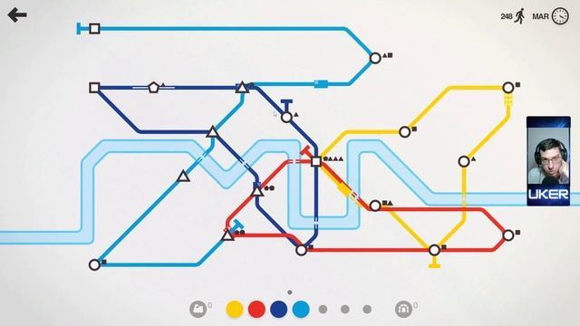 Transporte Público Minimalista | MINI METRO | PC Gameplay Español [V1.0]