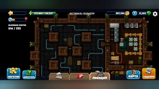 Diggy's Adventure. Скандинавия. Фестиваль скульптур.