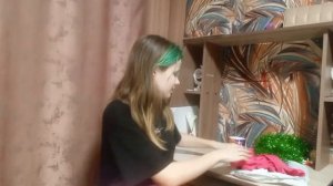 распаковка платья для косплея на Ай Хошино