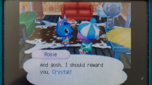 Animal Crossing Wild World, I give Rosie a Kimono смотреть онлайн