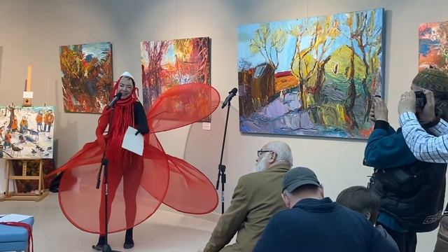 Открытие выставки Елены Старик смотреть онлайн