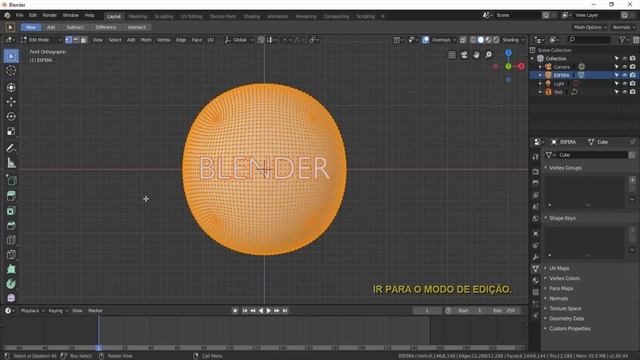 Blender 3D # 2.80 039 - TEXTO PROJETADO NA MALHA смотреть онлайн