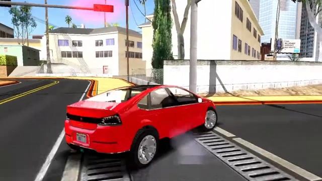 BABY DRIVER Scene GTA San Andreas Remastered смотреть онлайн