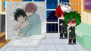 Реакция на шипы Моя геройская акаднмия