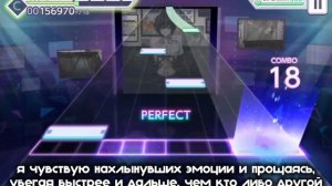 прохождение HATSUNE MIKU: COLORFUL STAGE EGOIST (HARD) и перевод на русский