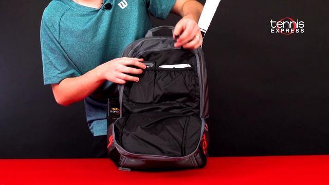 Wilson Tour V Medium Tennis Backpack | Tennis Express смотреть онлайн