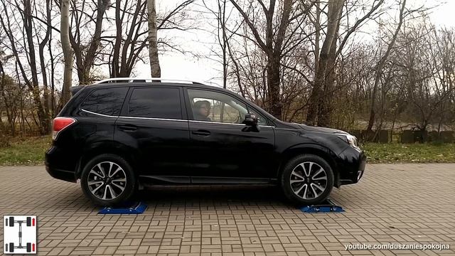 Тест Mazda CX-5 AWD против Subaru Forester XT S-AWD - 4x4 на роликах