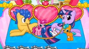 Мультик Пони: Искорка рожает близнецов / Twilight Sparkle Gave Birth Twins