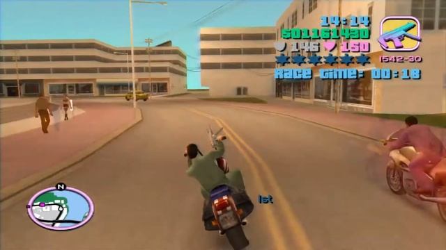GTA Vice City: 100% Walkthrough Part 20 Love Fist & Mitch Baker Missions смотреть онлайн