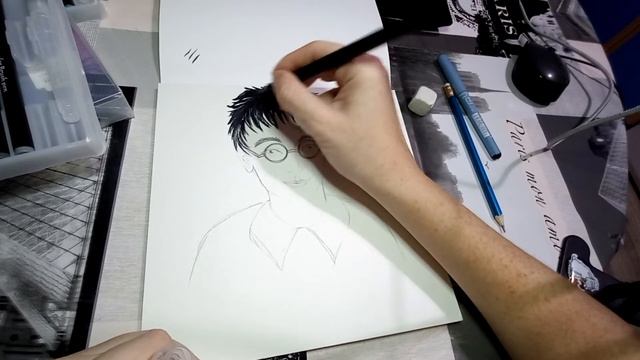 РИСУЮ ГАРРИ ПОТТЕРА смотреть онлайн