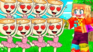 1000 БАЛЕРИНА КАПУЧИНА ВЛЮБИЛИСЬ В МЕНЯ В МАЙНКРАФТ! БРЕЙНРОТ ЖИВОТНЫЕ МЕМ