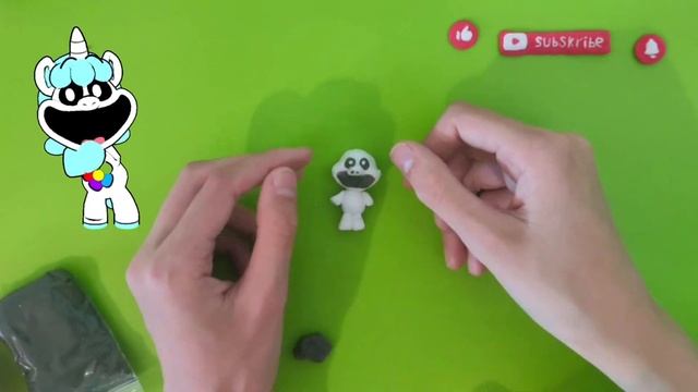 CraftyCorn - Poppy Playtime 3! Из Воздушного пластилина! #diy #craft #craftycorn
