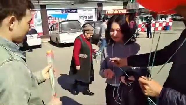 "АЙЫМДАРГА ГҮЛ ДЕСТЕ" акциясы смотреть онлайн