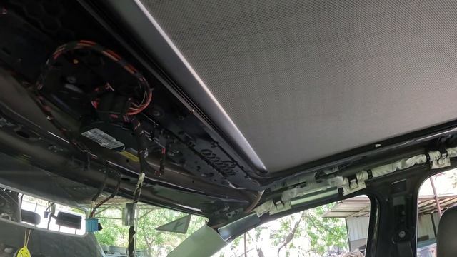 VOLKSWAGEN TIGUAN ШТОРКА ПАНОРАМЫ. УСТАНОВКА