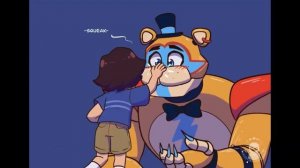 СЕКРЕТ ГЛЭМРОК ФРЕДДИ!!! || FNAF Security Breach озвучка комиксов на русском Comic Dub RUS/РУС