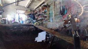 копаю погреб 9х5х2,5 малышом Rippa