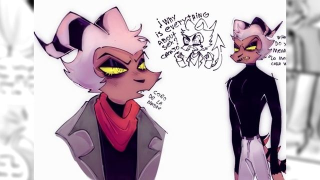 ~Агрессивная Луни | Блиц и Физз под деревом...~Озвучка комиксов Helluva boss | Адский босс | Anksta смотреть онлайн