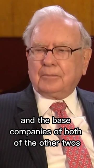 Three Companies Come Together For Berkshire | Warren Buffett #shorts