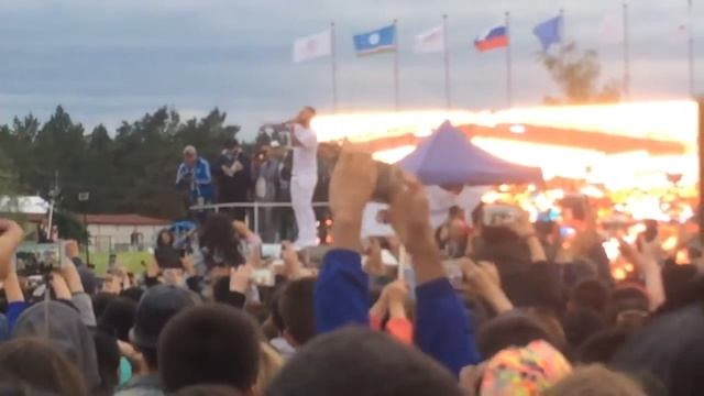 L'One - концерт в Якутске на Комсомольской площади 11.01.16г. смотреть онлайн