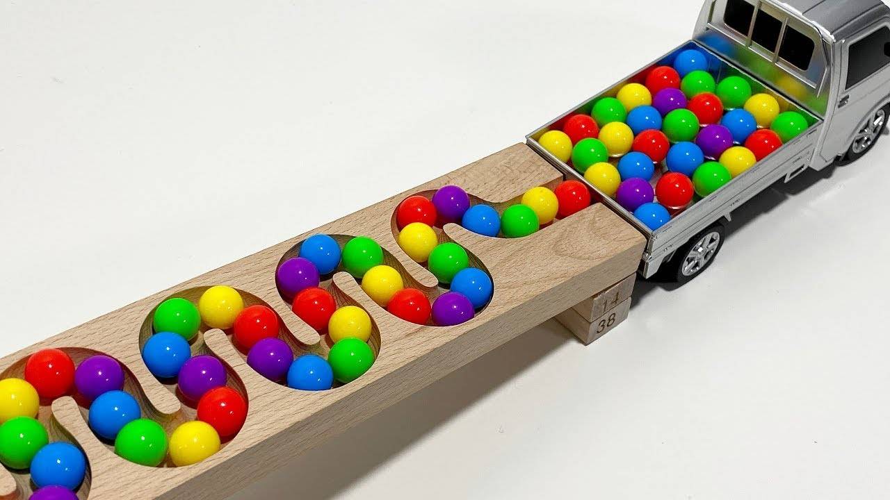 ШАРИКИ 🚌✨Бетономешалка, мультик для детей, смотреть мультики онлайн, веселые мультики, АСМР для сна смотреть онлайн