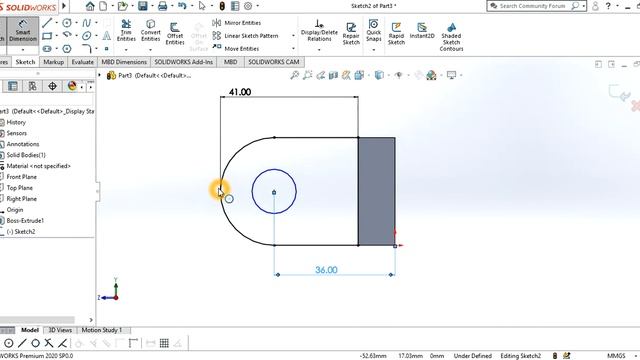Solidworks Tutorials- Exercise 14 смотреть онлайн
