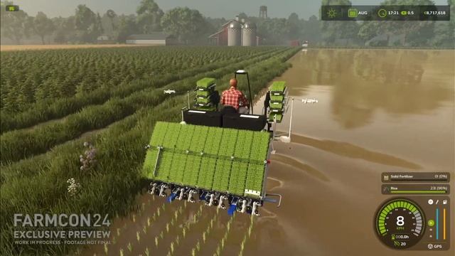 Farming Simulator 25 графика и новые звуки !!! #фс25