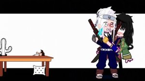 *// Гию оценивает поцелуи столпов //*  ( без Giyomei ) ( шип СанеГию )