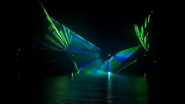 Выпускной 2018, Кореновск, лазерное шоу на воде