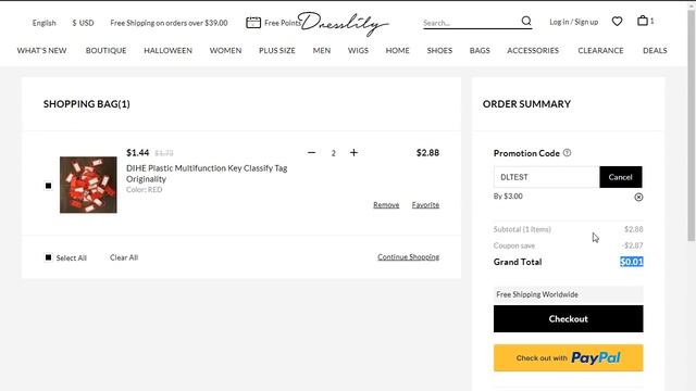 Халява в Dresslily! Купоны на 3 бакса и товары по 1 центу с ними. смотреть онлайн