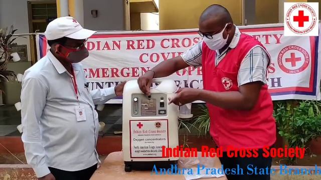 JUMAO (JMC - 5A NI) oxygen concentrator Demo by Indian Red Cross Society смотреть онлайн