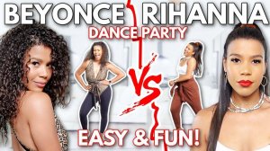 Rihanna vs Beyonce Dance Party Workout (Full Body, No Equipment)