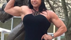 Muscular girl  Irene Andersen  Девушка накаченная  Бодибилдерша