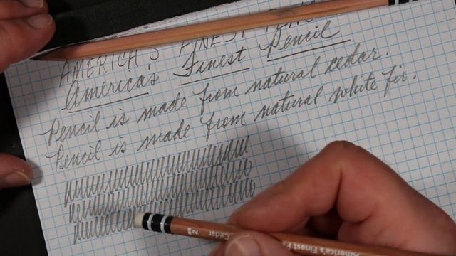 Americas Finest Pencil Review Natural Cedar and White Fir Pencils смотреть онлайн