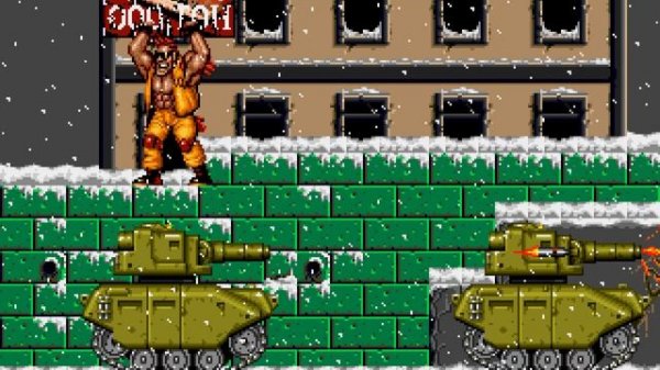 Two Crude Dudes [Sega Mega Drive] [4K]