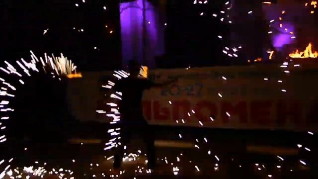 Файер-шоу от эстрадно-цирковой студии "Джин Рох" смотреть онлайн