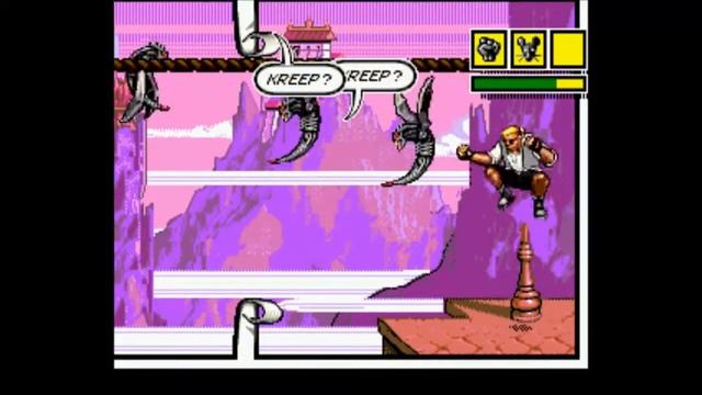 Comix Zone - episode 2 (эпизод 2) - Sega megadrive смотреть онлайн