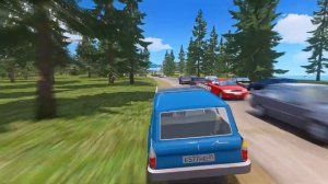 GTA 4 Car Crashes - Crash Testing Real Car Mods Ep.109