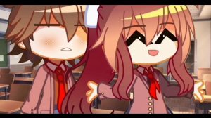 /лишь Моника/ддлк/доки доки литературный клуб/ddlc/doki doki/gacha club/клип
