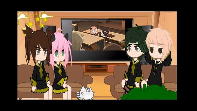 реакция на Аню из семьи шпиона