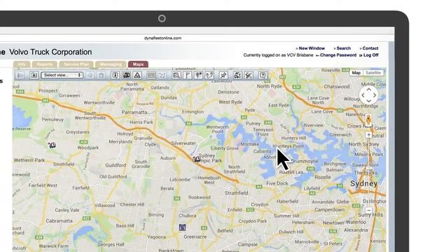 DYNAFLEET Volvo Trucks Fleet Management Information System смотреть онлайн
