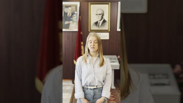 Бессмертный полк ЛГТУ 2025. Преподаватель кафедры ДиХОМ Юлия Александровна Бордюгова