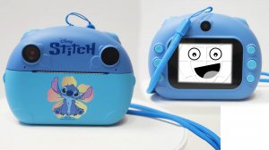 Отзыв на фотоаппарат моментальной печати от Дисней Стич Stitch Print Cam