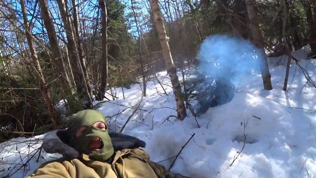 НАРВАЛСЯ НА СТАРОГО ПСИХА В ЛЕСУ#выживание смотреть онлайн