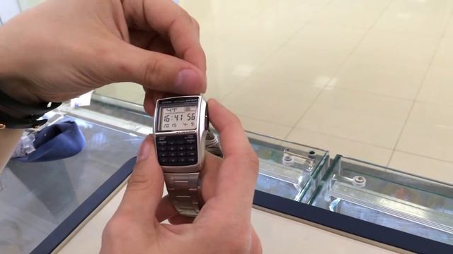 Наручные часы Casio DBC-32D-1A с калькулятором! смотреть онлайн