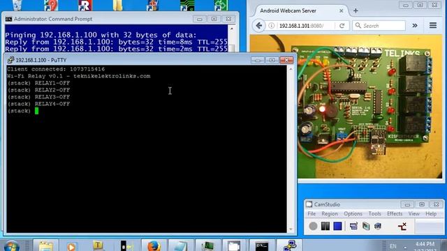 ESP8266 Wi-Fi Relay (ATmega328 + ESP-01) смотреть онлайн