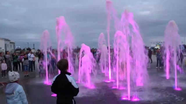 Фонтан в Соль-Илецке. смотреть онлайн