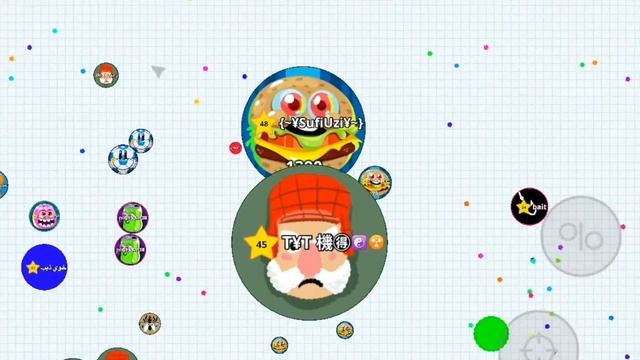 Agari.io- Snack time BURGER Solo Teaming with PRO HUNTER!!! смотреть онлайн