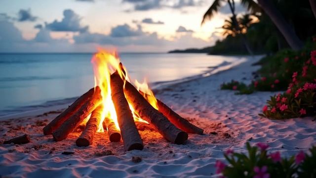 Костёр на пляже смотреть онлайн